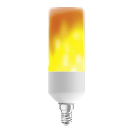 Žiarovka OSRAM LED STICK FLAME E14 0.5W imitácia ohňa fakľa