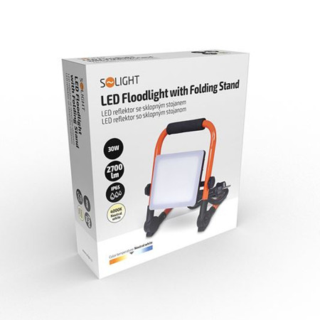 Reflektor montážny LED SOLIGHT WM-30W-FEQ WM47)