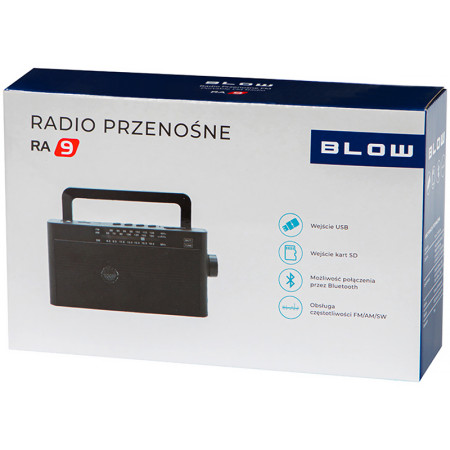 Rádio prenosné BLOW RA9 multimediálne