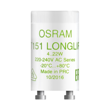 Štartér OSRAM ST151 4-22W zelený