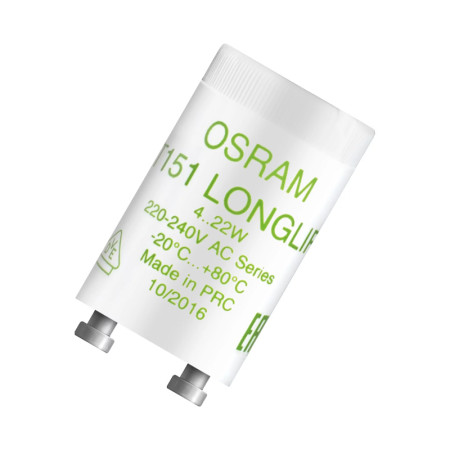 Štartér OSRAM ST151 4-22W zelený