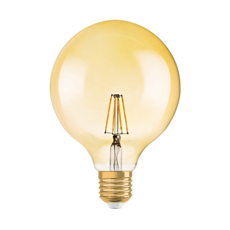 Žiarovka OSRAM LED Vintage 1906 E27 4W/824 GLOBE G125 FILAMENT GOLD