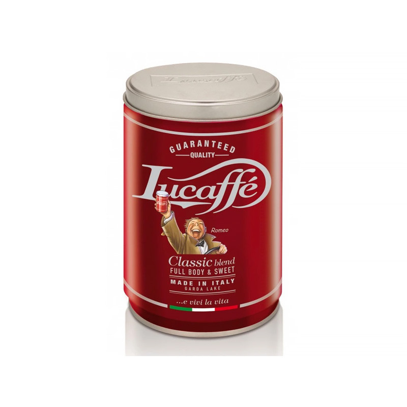 káva Lucaffé CLASSIC zrnková - 250g plechovka