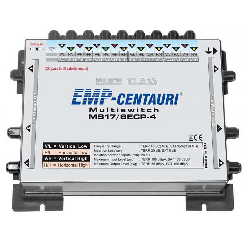 Multiswitch EMP-Centauri MS17/6ECP-4