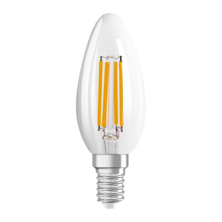 Žiarovka OSRAM LED SCLB40GD E14 4W/822-827 GLOW DIM sviečka