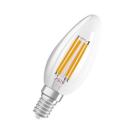 Žiarovka OSRAM LED SCLB40GD E14 4W/822-827 GLOW DIM sviečka