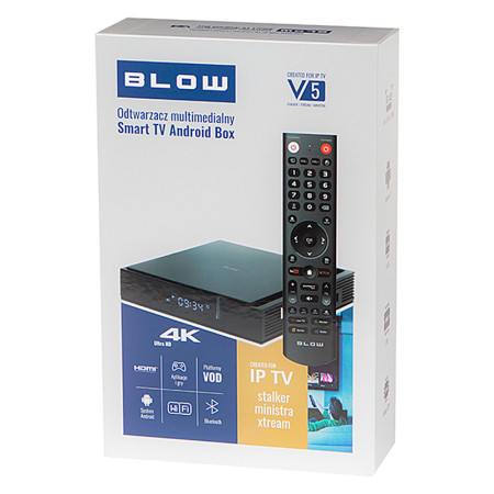 Prijímač Android smart TV BOX BLOW V5 IP TV