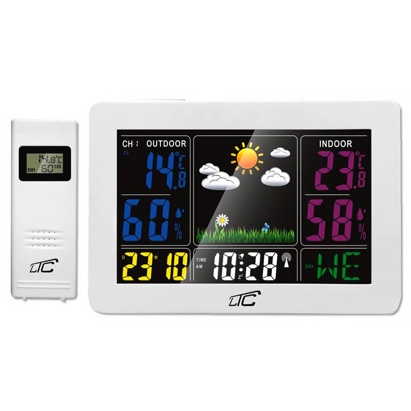 Meteostanica bezdrôtová farebná LTC LXSTP07B
