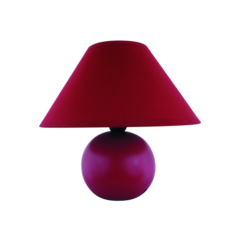 Lampa stolová RABALUX 4906 Ariel bordová