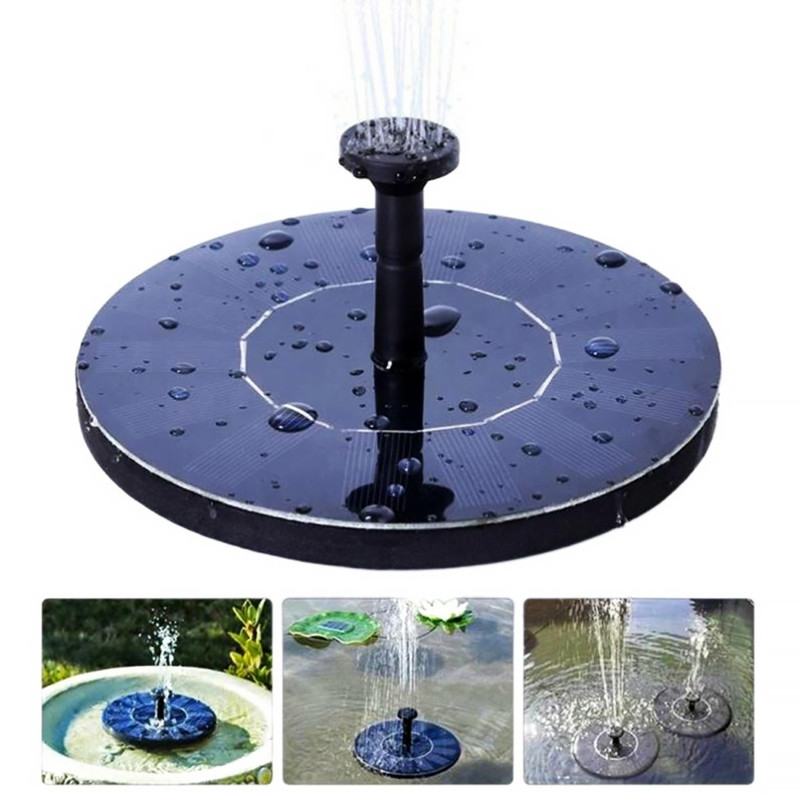 Fontána záhradná solárna SOLAR FOUNTAIN PUMP +4 nadstavce (SWF01)