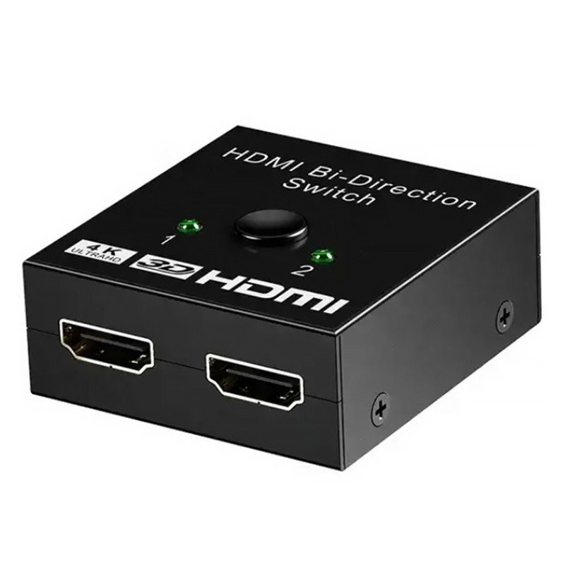 Obojsmerný prepínač HDMI BI-DIRECTION SWITCH 2/1 (rozbočovač HDMI a zlučovač HDMI)