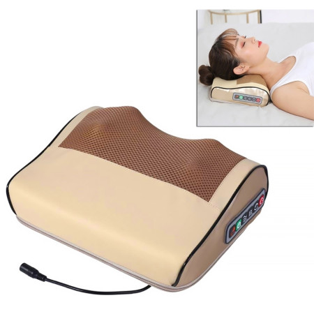 Prístroj masážny na krk a šiju Shiatsu s infra 24W CERVICAL MASSAGE PILLOW