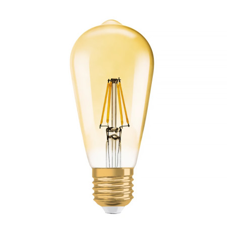 Žiarovka OSRAM LED Vintage 1906 E27 6,5W/824 GLOBE FILAMENT GOLD EDISON DIM