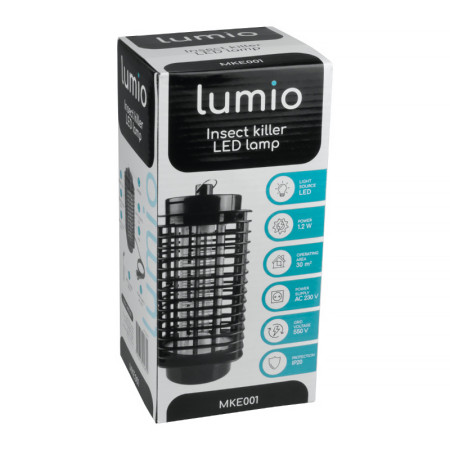 Lapač hmyzu elektrický LUMIO MKE001 1x1,2W