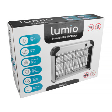 Lapač hmyzu elektrický LUMIO MKE004 2x8W