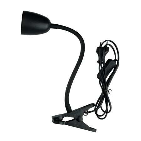 Lampa stolová LED 4W 4000K 320lm na štipec čierna DPM R1T-4W-B