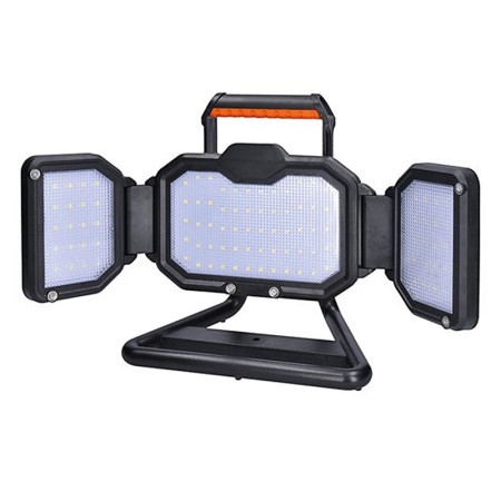 Reflektor LED nabíjateľný 30W 4000K IP54 SOLIGHT WM-30W-RE