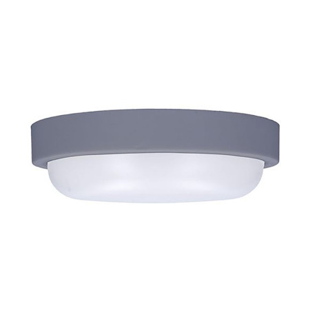 Stropnica LED IP54 170mm 13w 4000K sivá 910lm okrúhla SOLIGHT WO745-G