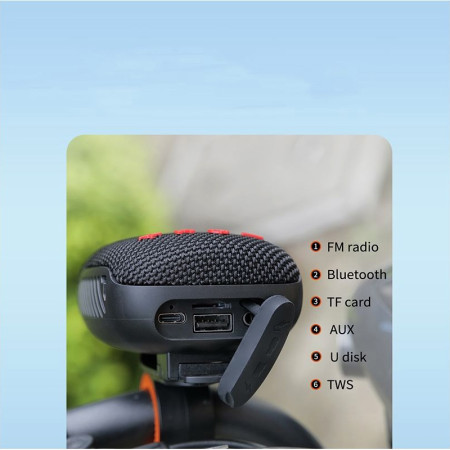 Reprobox multimediálny T&G TG-392 na bicykel a turistiku