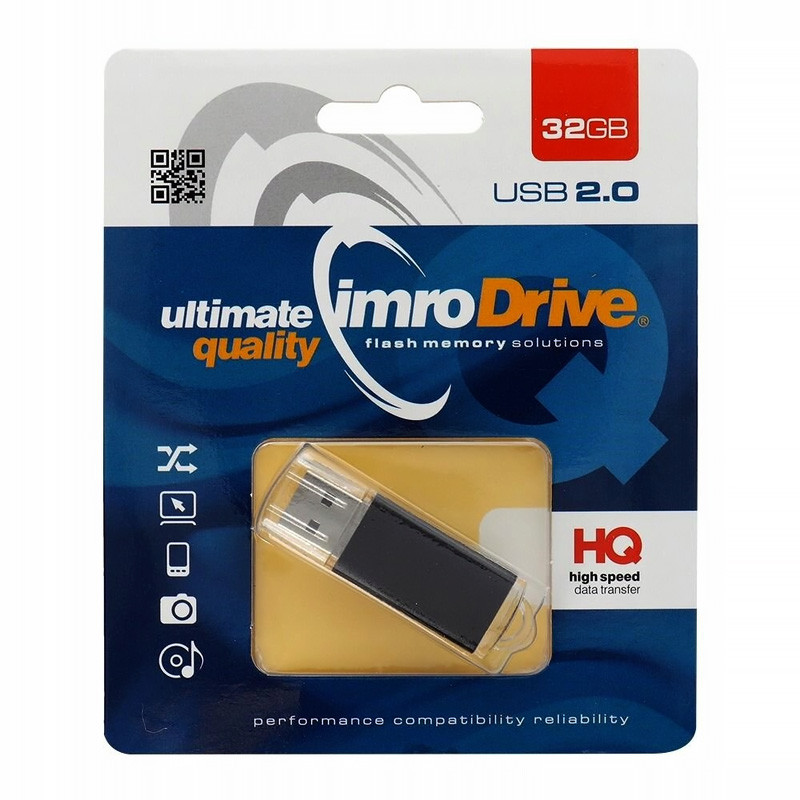 Kľúč USB 32GB 2.0 IMRO Black/32G