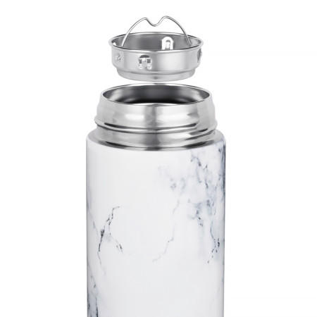 Termoska s teplomerom NOVEEN TB2319 MARBLE 0,45L BPA FREE