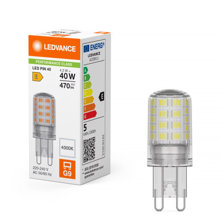 Žiarovka LEDVANCE LED PIN40 G9 4,2W/840 470lm PMC