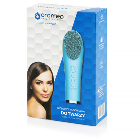 Sonická kefka na čistenie a masírovanie tváre OROMED ORO-FACE BRUSH BLUE