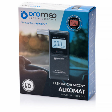 Alkohol tester OROMED X12 PRO NAVY BLUE