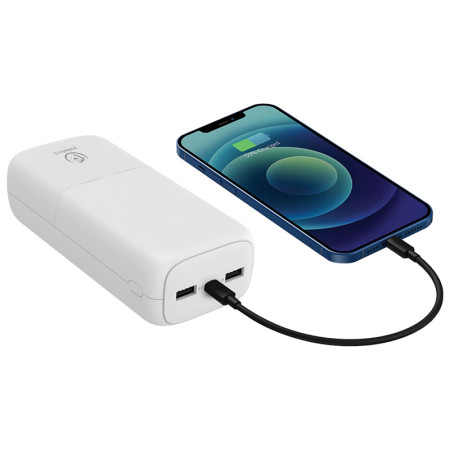 Batéria náhradná POWERBANK REBELTEC P30 30000mAh 10W White