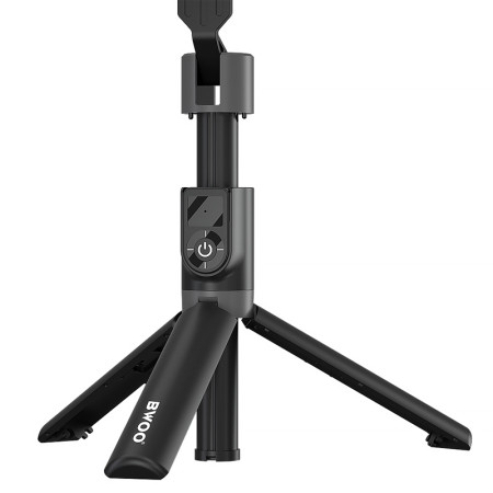 Selfie tyč teleskopická bluetooth 3v1 MONOPOD BWOO ZP14 s BT diaľkovým ovládačom