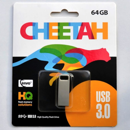 Kľúč USB 64GB 3.0 IMRO Cheetah kovový