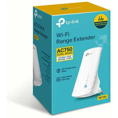 WIFI extender/repeater TP-LINK RE190 AC750