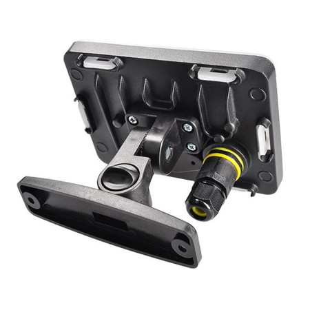 Reflektor LED 10W 4000K čierny SOLIGHT WM-10W-Q