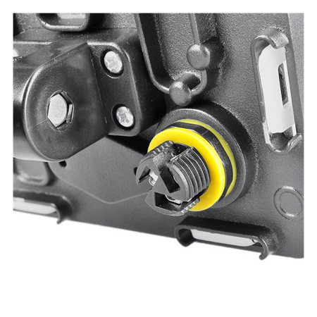 Reflektor LED 10W 4000K čierny SOLIGHT WM-10W-Q