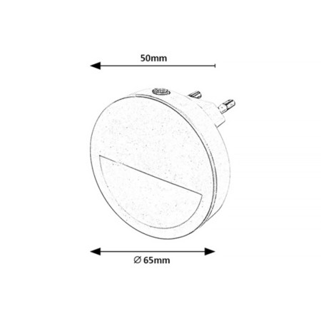 RABALUX Pumpkin 2283, Nočné svetlo