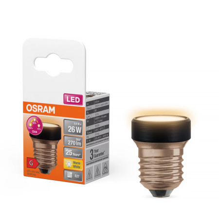 Žiarovka OSRAM LED FLAT263XD E27 3,5W/827 3 STEP DIM