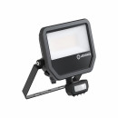 Reflektor LED 50W+PIR 4000K BK LEDVANCE FL KLM 41W/27W/4000K SENZOR SYM100 BK 6000/4000lm PMC
