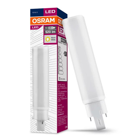 Žiarovka OSRAM LED DULUX D 26LED 10W/830 G24D-3 (EM a AC MAINS)