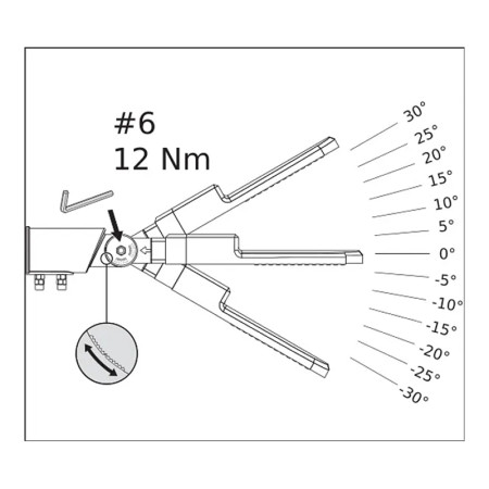 Svietidlo pouličné LEDVANCE SL AREA SMV 30W 727 RV20ST GY IP66 3900LM VC