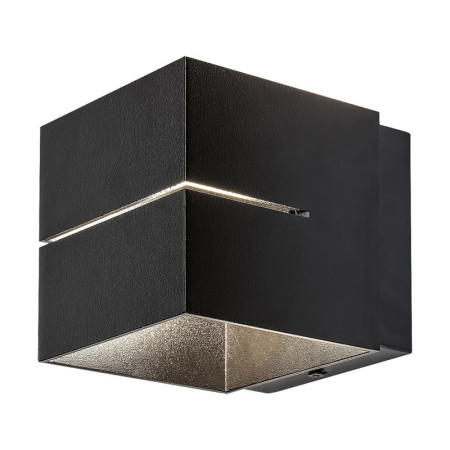 Svietidlo RABALUX 7017 nástenné KAUNAS matná čierna