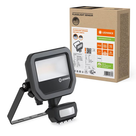 REFLEKTOR FL 10W SENZOR  8W 840 PS SY100 BK