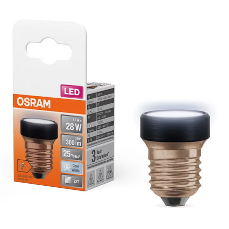 Žiarovka OSRAM LED FLAT28 E27 3,5W/840