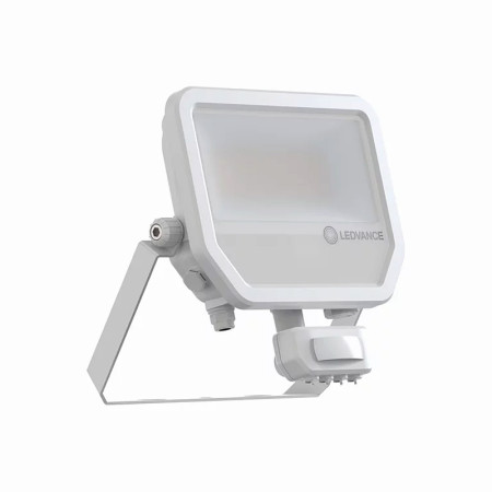 Reflektor LED 50W+PIR 4000K WH LEDVANCE FL KLM 41W/27W/4000K SENZOR SYM100 WT 6000/4000lm PMC