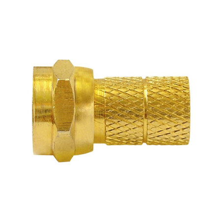 Konektor F vidlica k RG6 FF1/PRO GOLD