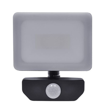 Reflektor LED 10W+PIR 4000K SOLIGHT WM-10WS-Q 850lm