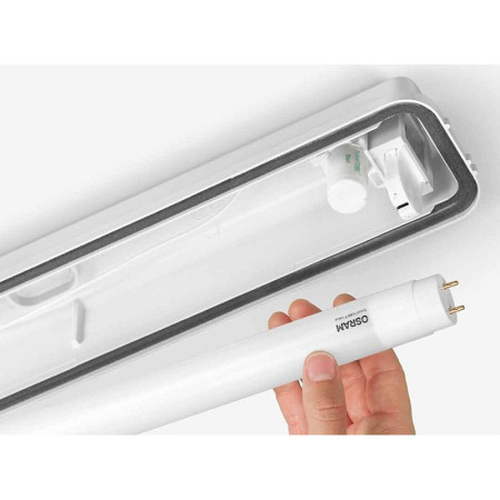 Prachotes IP65 pre LED trubice 1x1500mm OSRAM DAMP PROOF SUBMARINE 20W/840