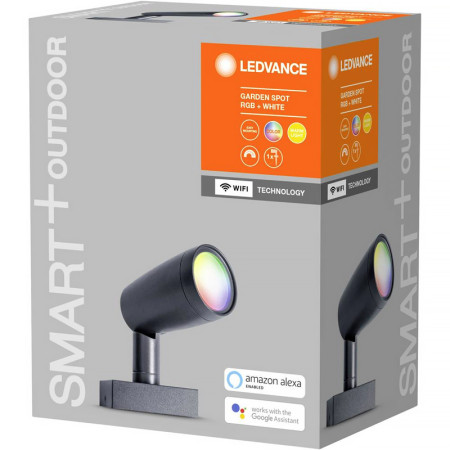 Svietidlo záhradné LEDVANCE SMART WIFI GARDEN SPOT RGBW 5W