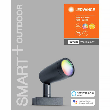 Svietidlo záhradné LEDVANCE SMART WIFI GARDEN SPOT RGBW 5W