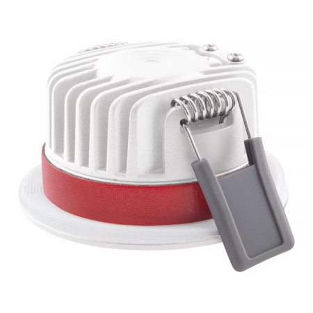 Svietidlo LEDVANCE LED SPOT FP FIX 8W/930 WT IP65 DIM okrúhle do podhľadov FIREPROOF PMC