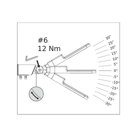 Svietidlo pouličné LEDVANCE SL AREA SPD MDV 65W 730 RV20ST GY IP66 8450lm VC